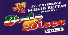 Białystok Wydarzenie Koncert Italo Disco vol.4 - Sergio Bettas (Włochy)