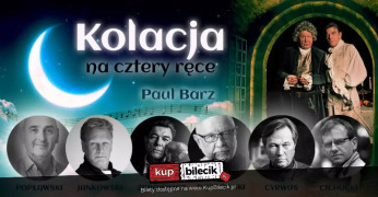 Łapy Wydarzenie Spektakl Kolacja na cztery ręce