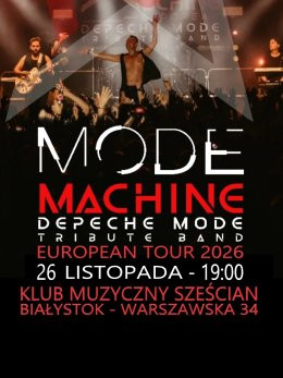 Białystok Wydarzenie Koncert Mode Machine (IT) European Depeche Mode Tribute Band