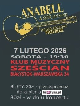 Białystok Wydarzenie Koncert Anabell & Sześcian Band