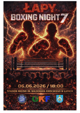 Łapy Wydarzenie Sport Łapy Boxing Night 7