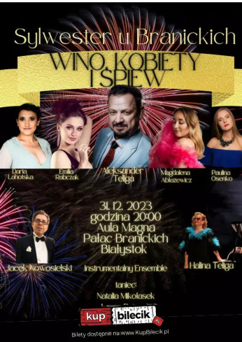 Białystok Wydarzenie Koncert Wino, Kobiety i Śpiew