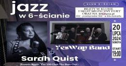 Białystok Wydarzenie Koncert Jazz w Sześcianie - Sarah Quist & YesWay Band