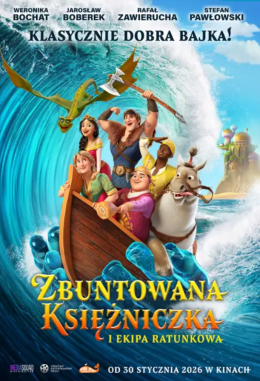 Białystok Wydarzenie Film w kinie Zbuntowana księżniczka i ekipa ratunkowa