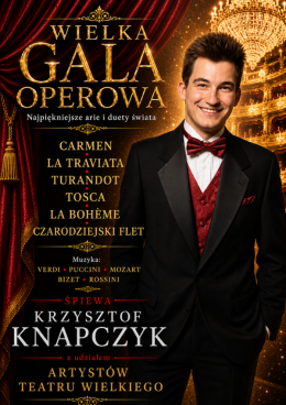 Białystok Wydarzenie Koncert Wielka Gala Operowa: Krzysztof Knapczyk - Carmen, La Traviata, Turandot
