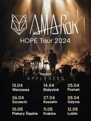 Białystok Wydarzenie Koncert Amarok + support: Appleseed